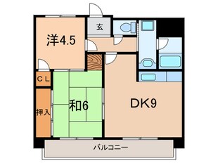 カーサヴェルデプリモの物件間取画像